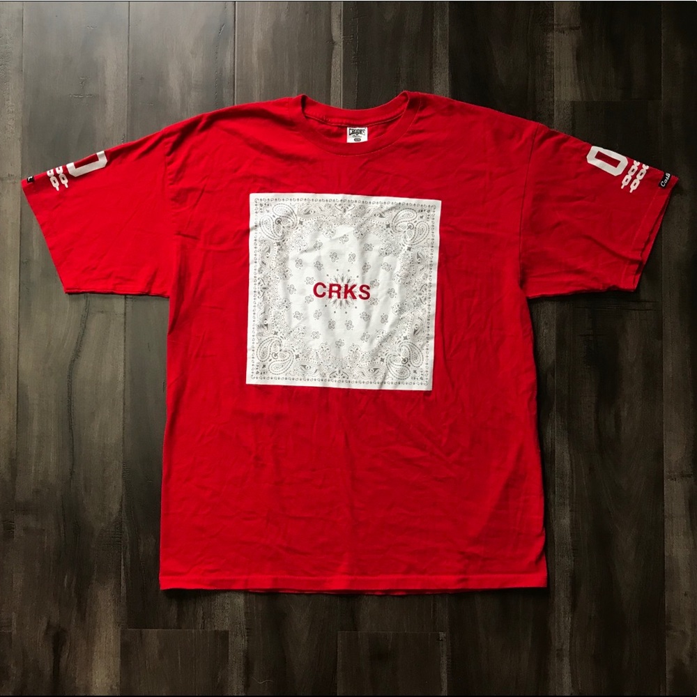 Crooks & Castles Red Short Sleeve Shirt